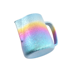 Pichet à lait en titane de luxe avec logo personnalisé, pour café au lait, cappuccino, latte art, barista, pichets à vapeur - Product Image 4