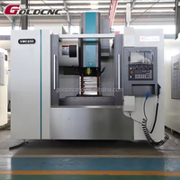 Centre d'usinage vertical GOLDCNC VMC850, fraiseuse CNC 5 axes, moyenne capacité, commande GSK, broche BT40, broche simple, haute performance