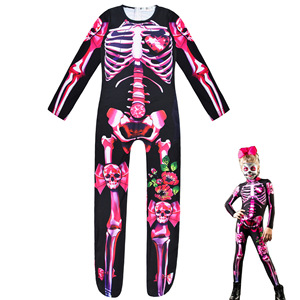 2022 juego de Halloween <span class=keywords><strong>FNAF</strong></span> flor calavera mono adulto <span class=keywords><strong>Cosplay</strong></span> fiesta disfraz Zentai - Product Image 1