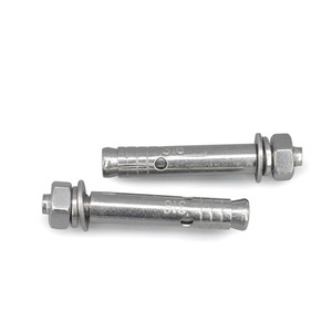 Ancre à expansion M16 en acier inoxydable 304 316, ancre à coin pour béton, boulons <span class=keywords><strong>d</strong></span>'expansion de 12 mm avec écrous hexagonaux, ancre à enfoncer - Product Image 6