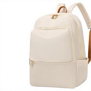 <b>Lady</b> Oxford Color Blocking Waterproof Square <b>Backpack</b> with Zipper Closure Polyester Lining up 14.9 Capacity All Seasons - Product Image 3