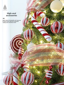 Ensemble de décoration de Noël pour la maison, petit <span class=keywords><strong>sapin</strong></span> artificiel de 18 mètres, <span class=keywords><strong>sapin</strong></span> illuminé de style Instagram, célèbre sur Internet - Product Image 5
