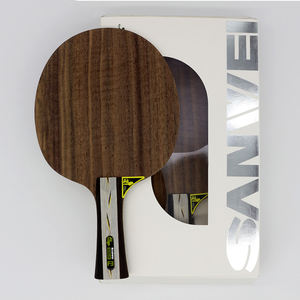 SANWEI F3 Pro Raqueta <span class=keywords><strong>de</strong></span> Tenis <span class=keywords><strong>de</strong></span> Mesa Profesional para Entrenamiento, 5 Capas <span class=keywords><strong>de</strong></span> Madera, 2 <span class=keywords><strong>de</strong></span> Carbono, Núcleo ALC, Estilo All-Round, para Ataque - Product Image 2