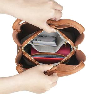 AndoBag Genuine Leather <b>Work</b> Handbag <b>for</b> <b>Women</b> Lady Fashion Simple Shoulder Crossbody <b>Bag</b> Portable Commuter Bucket <b>Bags</b> 3106 - Product Image 4