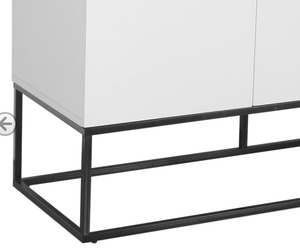 <span class=keywords><strong>ตู้</strong></span>ลิ้นชักสีขาวแบบนอร์ดิกสามประตูสำหรับห้องนั่งเล่น - Product Image 2