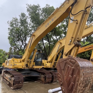 Excavatrice Komatsu PC400 d'occasion, 40 tonnes, pour travaux miniers lourds, excavatrice sur chenilles, matériel de construction - Product Image 3