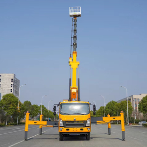 Plataforma de Trabajo Aérea Telescópica HOWO de 20M de Buena Calidad, Camión para Operaciones en Altura 4x2 Euro 3 Automático - Product Image 3