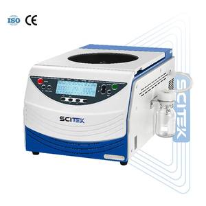 Concentrador centrífugo de vacío integrado SCITEK 800-2000 rpm con bomba de diafragma resistente a la corrosión y control de temperatura de dos etapas - Product Image 1