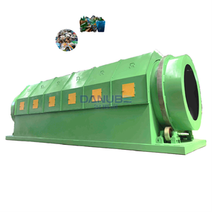 Maquinaria de Cribado de Tambor Multicapa con Paneles de Tamiz Reemplazables para Materia Orgánica, Plásticos y Fracciones de Residuos Voluminosos - Product Image 1