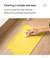 Usine de tapis en silicone pour animaux de compagnie professionnels |   Tapis de nourrissage pour chat imperméable et antidérapant en gros |   Accessoires pour animaux de compagnie en marque privée