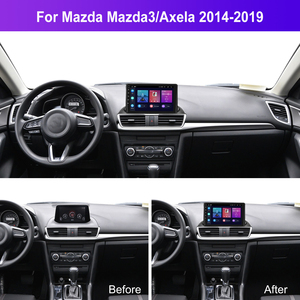 วิทยุติดรถยนต์ Podofo แบบ Double Din ขนาด 9 นิ้ว ระบบ Android รองรับ Wireless Carplay และ Android Auto พร้อม GPS, RDS และ HIFI สำหรับรถยนต์ Mazda <span class=keywords><strong>3</strong></span> Angkesaila ปี 2014-2019 - Product Image 4