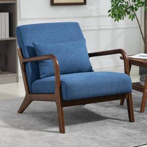 Wooden Arm <b>Chair</b> Velvet Nordic Modern Tufted Sofa <b>Chair</b> for Apartment Mall School Living Room Caf Hotel Lounge Restaurant - Product Image 2
