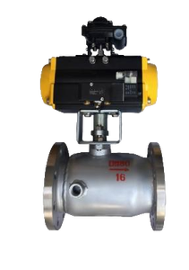 Shanghai Lianggong vanne à boisseau sphérique isolée personnalisable 304 acier inoxydable BQ641F-16PDN100 bride pneumatique isolation <span class=keywords><strong>de</strong></span> l'<span class=keywords><strong>eau</strong></span> OEM - Product Image 2