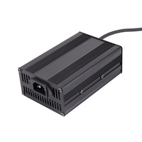 Chargeur de batterie noir 54,6 V 5 A, câble CA 1 m, prise coréenne 3 broches, connecteur CC 5,5x2,1 mm, durable pour accessoires de trottinette électrique AGM