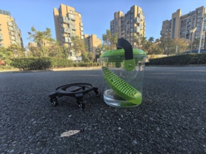 रेत फिल्टर नेट के साथ प्लास्टिक बाल्टी और सुविधाजनक कार की सफाई और धूल विवरण के लिए - Product Image 5