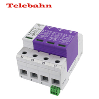 Parafoudre CA 385V/275V 10-20kA 3P+NPE T2, dispositif de protection contre les surtensions basse tension pour TT/TN-S
