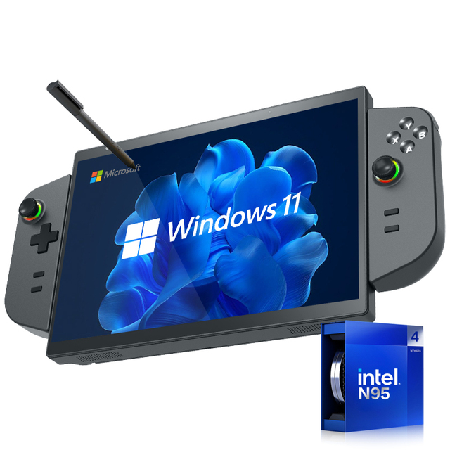 Brand New Cheap 10.5 Inch 3-in-1 Handheld Palm Machine Tablet Laptop Touch Screen Detachable Handle Mini Handwriting Game