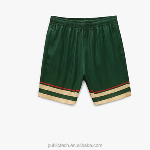 OEM100 % Polyester maillot de course d'été sport Logo personnalisé Shorts de basket-ball pour hommes - Product Image 3