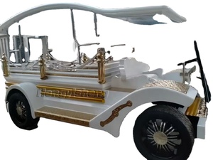 Fabricante profesional de coche fúnebre de caballos Constructor de carruajes funerarios al mejor precio con 4 ruedas - Product Image 6