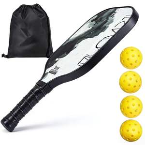 מחבט פיקלבול למבוגרים מסיבי פחמן עבה 18K לשימוש ספורטיבי עם ליבת חלת דבש PP בגודל 16 מ\"מ - Product Image 4