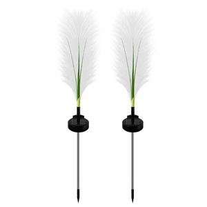 Led <span class=keywords><strong>Solar</strong></span> Reed <span class=keywords><strong>Light</strong></span> Ip65 Waterdichte Tuindecoratie Met Fiber Optic Ground Staak Nieuw <span class=keywords><strong>Plastic</strong></span> Lichaam <span class=keywords><strong>Solar</strong></span> Gazon Licht - Product Image 5