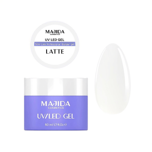 Majida Cosmetics UV LED Gel 50ml Latte Professional <b>Builder</b> Gel - Product Image 3