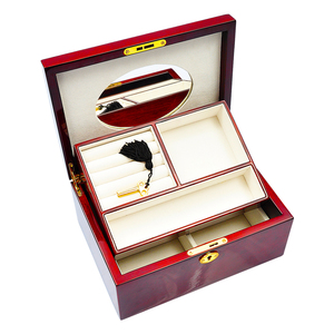 Eco-Friendly Wooden Storage Box with Engraved Design Front Clasp for Craft Gifts Wood Crafts Wooden Boxes & Wall Signs