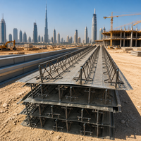 Plateforme de pont en acier galvanisé anticorrosion TD4 120 pour projet en climat tropical, système de plancher renforcé