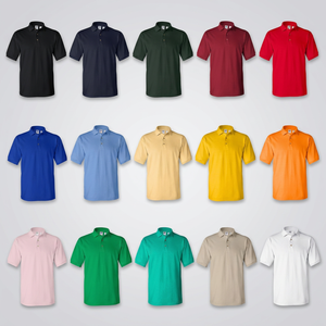 Maintain Men's High Quality Plain Cotton Poplin Polo <b>Shirts</b> Breathable Casual Polo <b>Shirts</b> for <b>Summer</b> Regular Fit - Product Image 4