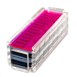 Juego de Dominó Acrílico Transparente Moderno al por Mayor con Caja de Almacenamiento Metálica para Juegos de Mesa Familiares - Product Image 2