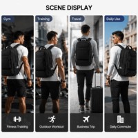 Sac à dos de sport personnalisé imperméable OEM ODM pour la gym avec compartiment de rangement pour chaussures