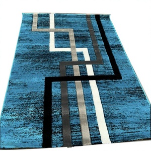 Alfombra Moderna Adiva de Pelo Alto, Resistente a las Manchas, Fabricada a Máquina, de Polipropileno Turco, con Patrón Abstracto Tallado, Origen Gaziantep, Venta al por Mayor - Product Image 1