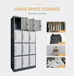<span class=keywords><strong>Armario</strong></span> de Acero para Personal de 12 Puertas, <span class=keywords><strong>Armario</strong></span> para Ropa de 4 Puertas, Armadietto, Guardarropa de Acero - Product Image 5