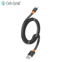Kabel Data Pengisian Cepat Micro-USB 1M Berkualitas Tinggi Grosir, 2.4A/3A MAX untuk Ponsel Android/iOS