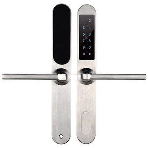 Intelligent numérique combinaison Application carte clé cachée en aluminium serrure de <span class=keywords><strong>porte</strong></span> <span class=keywords><strong>coulissante</strong></span> - Product Image 2