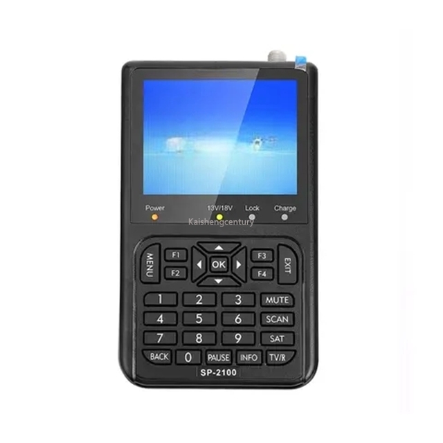 SATLINK SP-2100 HD Sat Finder DVB S/S2 Satfinder MPEG-2/4 Digital Satellite Finder Meter with 3.5 Inch LCD Screen pk WS 6906