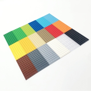 Blocs de construction en plastique 6x12 compatibles BLOCKMOC MOC 3028, jouets éducatifs STEM, accessoires en vrac, pour les enfants de 6 ans et plus, certifiés EN71, DIY - Product Image 1