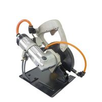 Haute Performance 4-3/8 pouces 110mm garde Air pneumatique alimentation en eau pneumatique scie à pierre à Air humide 6500 tr/min pour pierre, marbre, granit