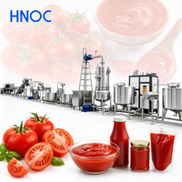 HNOC Industriële Ketchupmachine Tomatensaus Productielijn Kleine Schaal Tomatenpureemachine Te Koop