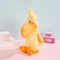 Jouet sonore pour chien en forme de toucan, dissimulant des friandises, pour l'auto-amusement et le soulagement de l'ennui, résistant aux morsures et aux grincements des dents, avec son couinement