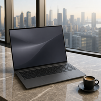 Nouvel ordinateur portable de recherche bibliothécaire de 14 pouces, AMD Ryzen 5 5500U, 16 Go de RAM, 512 Go de SSD, Windows 11 Business