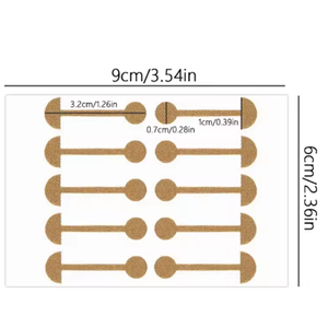 Pegatinas de <span class=keywords><strong>alas</strong></span> <span class=keywords><strong>nasales</strong></span>, férula estrecha, moldeador de nariz, Protector de soporte externo para levantar la nariz, soporte para fractura, rinoplastia - Product Image 4