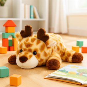 Juguete <span class=keywords><strong>de</strong></span> Peluche <span class=keywords><strong>de</strong></span> Reno Adorable, Superventas Transfronterizo, Muñeco Decorativo Personalizado, Animal <span class=keywords><strong>de</strong></span> Peluche <span class=keywords><strong>de</strong></span> Dibujos Animados con Relleno <span class=keywords><strong>de</strong></span> Algodón PP y Forro <span class=keywords><strong>de</strong></span> Malla - Product Image 3