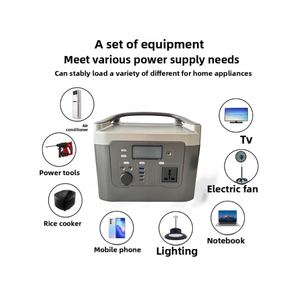 Outdoor <b>Solar</b> <b>Generator</b> Portable Power Bank With Jump & External Battery 110/220V Pure Sine Wave HX-600A <b>Generator</b> <b>Solar</b> Generat - Product Image 4