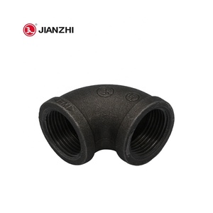 JIANZHI Giá Cả Cạnh Tranh Ống Thép Đen Khuỷu Tay Phụ Kiện - Product Image 3