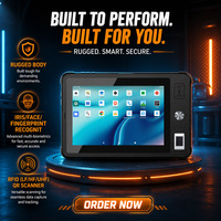 Tablet Kios Sidik Jari Iris FAP20 8 Inci Android 128GB Penyimpanan Layar Sentuh Mesin Pemungutan Suara Tablet Industri Transportasi