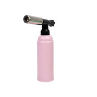 Chalumeau de cuisine au butane rechargeable, réglable, pour la cuisine, le crème brûlée, la cuisson des steaks, le camping en extérieur