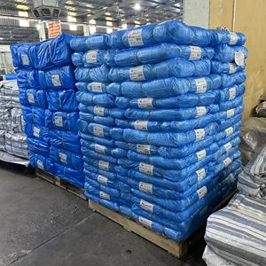 Bâche en PE bleue haute résistance, personnalisable en taille et en couleur, grande capacité, protection extérieure - Product Image 2