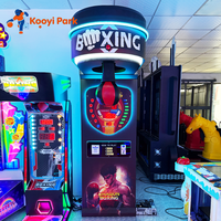 Máquina de Boxeo Comercial Directa de Fábrica, Máquina de Puñetazos Operada con Monedas, Juego de Fuerza para Interiores, OEM ODM