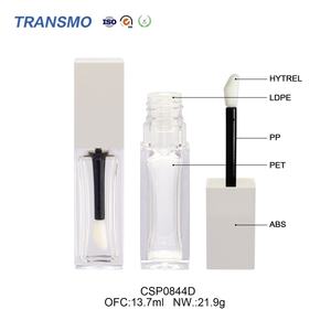 Emballage de baume à lèvres en tube transparent brillant 13,7 ml – Tubes de gloss à lèvres - Product Image 3